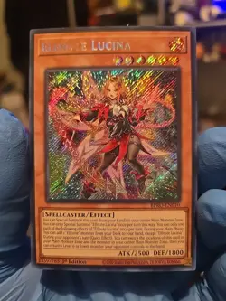 Yugioh! Elfnote Lucina BPRO-EN010 Secret Rare 1st Edition NM - Image 1