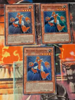 Machina Gearframe SDMM 1st LP/MP x3 Yugioh - Image 1