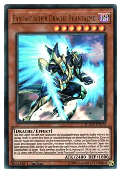 1x GERMAN Fantastical Dragon Phantazmay DUOV-EN074 1st Ed Ultra Rare NM YUGIOH - Image 1