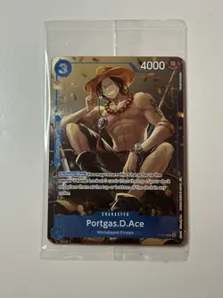 Portgas.D.Ace (Tin Pack Set Vol. 2) P-074 One Piece Promotion Cards Foil SEALED - Image 1