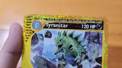 2002 TYRANITAR eReader Expedition Glitter Holo Jumbo BOX TOPPER Promo Card 3/12 - Image 5