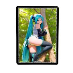 HATSUNE MIKU Waifu Anime Card MANGA Goddess Story T14095 - Image 1