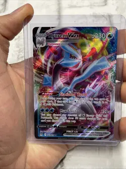 Kyurem VMAX 049/196 Lost Origin Ultra Rare Full Art Pokemon NM Near Mint Card - Image 1