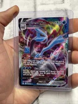Kyurem VMAX 049/196 Lost Origin Ultra Rare Full Art Pokemon NM Near Mint Card - Image 2