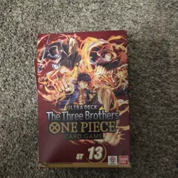 🔥ONE PIECE CARD GAME: The Three Brothers Ultra Deck Box ST-13 (English)🔥NEW. - Image 1