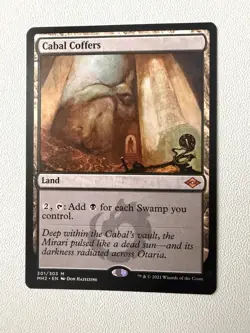 Wizards of the Coast Cabal Coffers Mythic Land Modern Horizons 2 Regular - Image 1