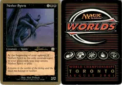 Nether Spirit 2001 Antoine Ruel Magic The Gathering World Championship MP - Image 1