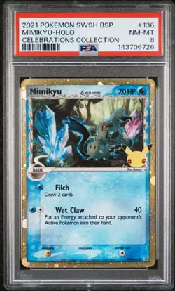 Mimikyu #SWSH136 Pokemon Celebrations （product description）⬇ - Image 1