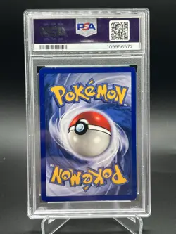Pokemon Fossil 1st Edition Lapras 10/62 PSA 7 - Image 2