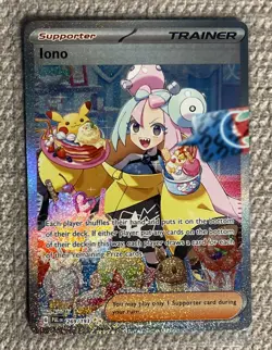 Pokemon TCG Paldea Evolved Trainer Card Iono, Mint Holo, 269/193 - Image 1