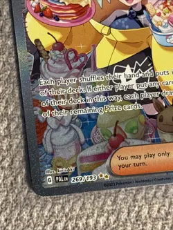 Pokemon TCG Paldea Evolved Trainer Card Iono, Mint Holo, 269/193 - Image 5