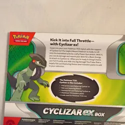 Pokemon Cyclizar EX Box Promo Booster Oversized Card English Cyclizar - Image 2