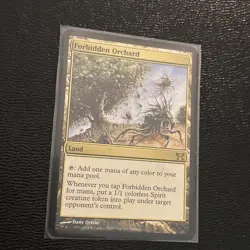 MTG Magic The Gathering Forbidden Orchard Champions of Kamigawa Regular - Image 2