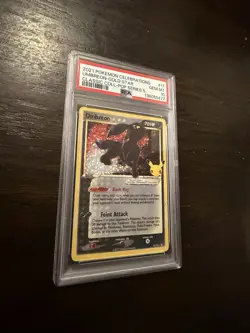 PSA 10 GEM MT Umbreon Gold Star Pokemon Celebrations #17/17 Pop Series 5 - Image 1