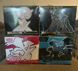 Pokemon Center ETB Bundle (Sealed) Black Bolt/White Flare & Mega Evolutions - Image 1