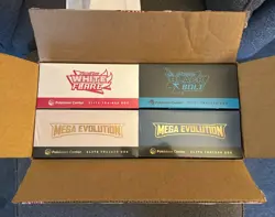 Pokemon Center ETB Bundle (Sealed) Black Bolt/White Flare & Mega Evolutions - Image 2