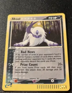 Pokemon EX DRAGON - #1/97 Absol - Holo - ENG - Near Mint - Image 4