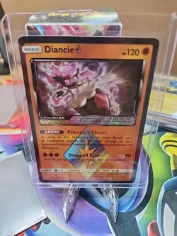2018 Diancie 74/131 Prism Star Prism Holo Rare Forbidden Light Pokemon TCG NM - Image 1