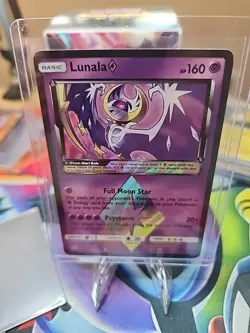 Lunala Prism - 62/156 - Prism Holo Rare - Ultra Prism - Pokemon TCG - NM - Image 1