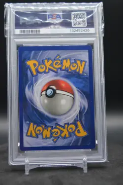 1999 POKEMON GERMAN #4 GLURAK-HOLO 1ST EDITION PSA 8 - Image 3