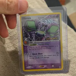 Pokemon Vibrava 24/101 Dragon Frontiers Delta Species Reverse Holo Rare HP70 - Image 1