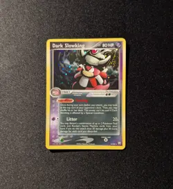 Pokemon EX TEAM ROCKET RETURNS - #9/109 Dark Slowking - Holo - SWIRL - ENG - NM+ - Image 3