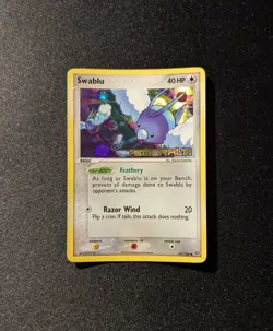 Pokemon EX EMERALD - #67/106 Swablu - Reverse Holo - ENG - Near Mint/Mint - Image 3