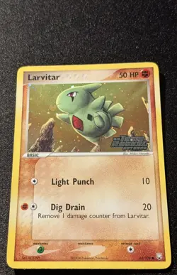 Pokemon EX TEAM ROCKET RETURNS - #63/109 Larvitar - Reverse Holo - ENG - NM+ - Image 4