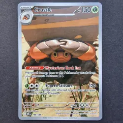Crustle 186/182 - SV Destined Rivals - Illustration Rare - Pokemon TCG English - Image 1