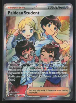 Paldean Student 230/091 Ultra Rare SV: Paldean Fates Pokemon TCG NM - Image 1