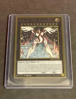 Yu-Gi-Oh! Number C1000: Numerounius Maximum Gold: ED MGED-EN031 1st Edition Holo - Image 1