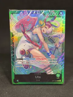 One Piece TCG Sealed Starter Deck Uta ST11-001 L English Ultra Rare - Image 1