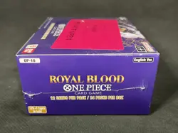 One Piece TCG Sealed Booster Box Royal Blood OP-10 Bandai Ultra Rare - Image 3