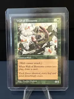 MTG - Magic The Gathering - Wall Of Blossoms X 2 - Stronghold- NP/ LN! - Image 3