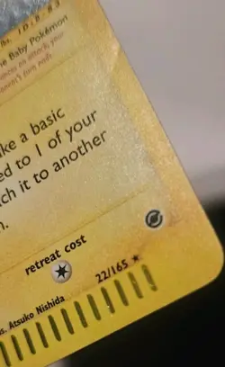 Pokemon Pichu Holo Card 22/165 Expedition Base Set - Image 5