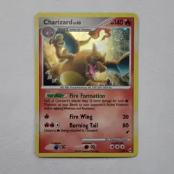 Pokemon Charizard 1/99 Arceus Holo Rare 140HP 2009 Stage 2 English - Image 3