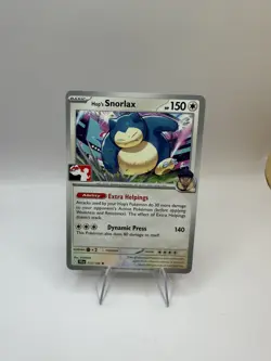 Pokemon TCG Hop's Snorlax 117/159 Prize Pack Series 8 Non-Holo Pack Fresh - NM - Image 1