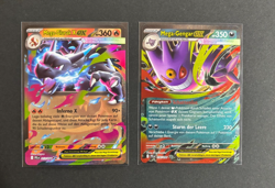 MEGA Glurak & Gengar ex Fatale Flammen Set Pokemon Karten Near Mint Deutsch - Image 1