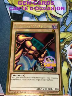CARTE Yu Gi Oh BRAS GAUCHE DE L'INTERDIT PGL2-FR025 - Image 1