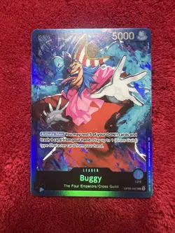 Buggy - OP09-042 L - Alt Art - Leader - ST25 - One Piece - English - Image 1