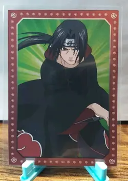 2024 Topps Animax Official Naruto Cards Itachi Uchiha #166 Character Bio Foil - Image 1