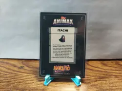 2024 Topps Animax Official Naruto Cards Itachi Uchiha #166 Character Bio Foil - Image 2