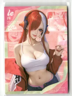 UTA LE LE-14 Timeless Beauty One Piece Anime Collectible Card - Image 1