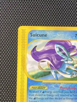 Pokemon 4Ever Stamp Suicune Black Star Promo Card 53 E-Reader LP/NM - Image 2