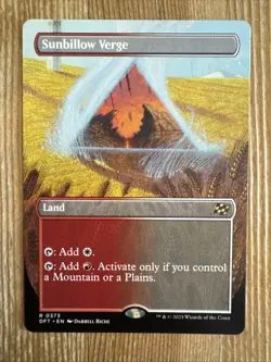 Sunbillow Verge - Borderless - DFT - MTG - NM - EN - 0373 - Image 1