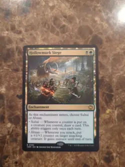Hollowmurk Siege Tarkir: Dragonstorm Regular NM MTG - Image 1