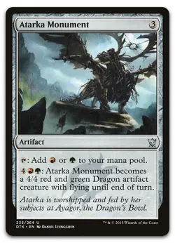 Atarka Monument #235 (LP) Dragons of Tarkir DTK Magic MTG - Image 1
