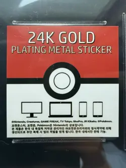 Pokemon CGC 9 Mewtwo 24K Gold Plating Sticker- Popping candy 2023 - Image 4