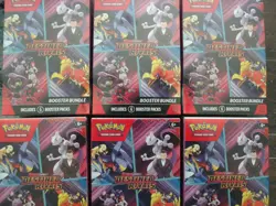 6x Pokemon Destined Rivals Booster Bundle (Lot of 6) NEW SEALED (36 Packs) - Image 2