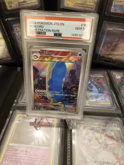 Pokemon JTG 2025 PSA 10 Illustration Rare Card En-Journey Together 162 Wailord - Image 1